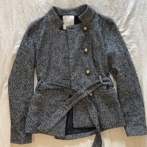 JACK Tweed Coat size small